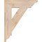 Ekena Millwork Traditional Traditional Smooth Bracket, Douglas Fir, 3 1/2"W x 16"D x 20"H BKT04X16X20TRA01SDF - alternate 2